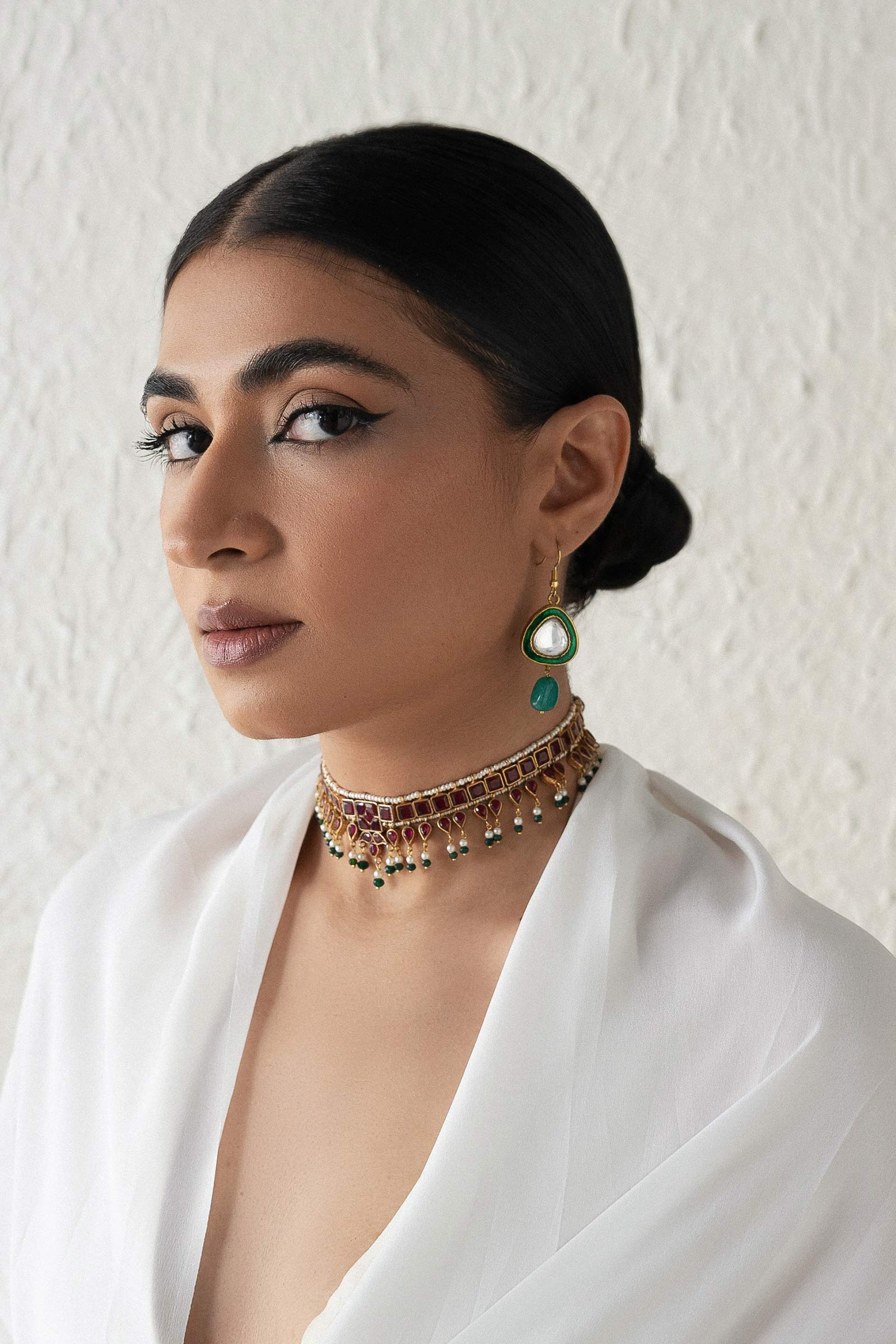 Gold Plated Chetam Choker - Image 5